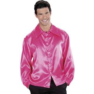 Pink discoskjorte