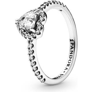 Pandora - Hjerte ring med sten af zirkonia - 198421c01