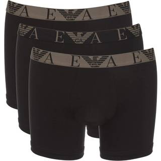 Armani Cotton Boxers 3-pak - Black - Large * Kampagne *
