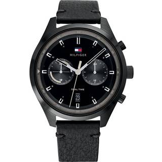 Tommy Hilfiger Bennet Dual Time Ur Sort