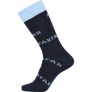 Claudio 3-pak Patterned Cotton Socks - Navy/Blue - Str 40/47