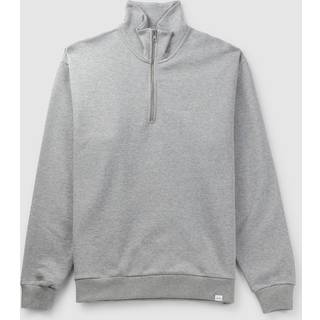 Les Deux - Crew Half-zip Sweat - Sweatshirts og trøjer til herre - grey Melange - XL