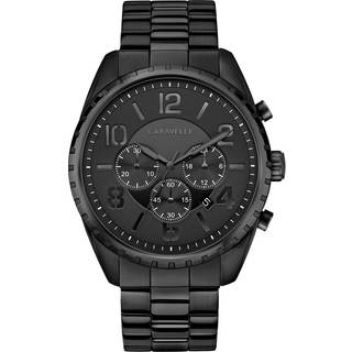 Bulova 45B150 Sort/Stål Ø44 mm