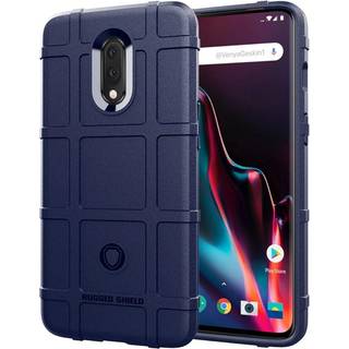 OnePlus 7 Solidt Plastik Cover - Blå