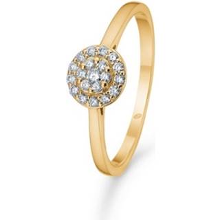 Mads Z - Eleanor Petite ring i 14 kt guld m. i alt 0,16 ct