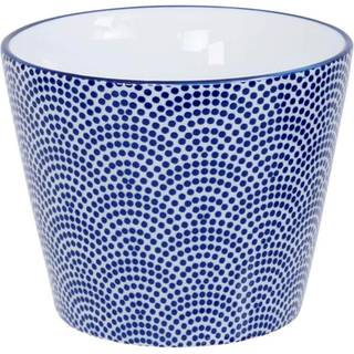 Tokyo Design Studio Nippon Blue Tekop 18 Cl Dots - Tekopper Porcelæn Blå - 16034