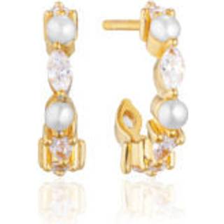 Sif Jakobs - Adria creoler med perle og sten - e12234-pcz-yg