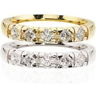 Scrouples - Grace Alliancering i 14kt hvidguld med i alt 0,55ct.