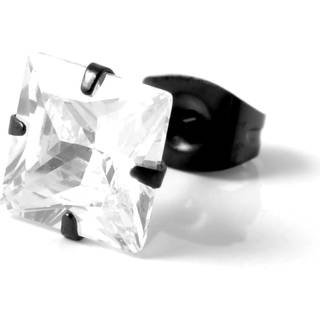 6mm Mat sort zikon ørering