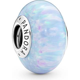 Pandora - Havblåt opal charm - 791691c01