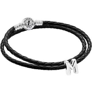 Pandora 41731 Damen-Armband Silber 925 mit Charm Buchstabe M
