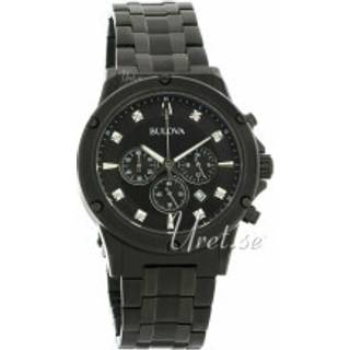 Bulova 98K105 Sort/Stål Ø42 mm