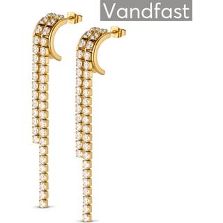 ANNEBRAUNER Creole Tennis Earrings