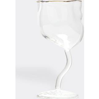 Seletti Glassware - 'Classic on Acid, Traditional' wine glass in TRANSPARENT GLASS