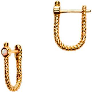 ANNI LU Golden Rope Øreringe 18 kt. Forgyldt Messing 221-30-35 - Dame - Messing