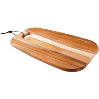 Tramontina Provence Serverings bræt og skærebræt - teak træ - Bred Model 40 x 27 x 1,8 cm