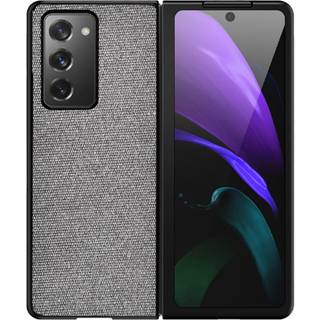 Samsung Galaxy Z Fold2 Stofbetrukket Cover - Grå