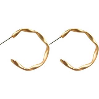 Everneed Maya My Twist Guldfarvet Hoop Øreringe (U)