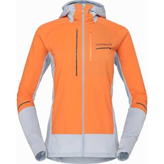 Norrøna Women's Senja Alpha90 Zip Hood Flamingo, M