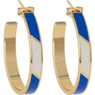 Striped Candy Earrings 35mm - Set of 2 pcs