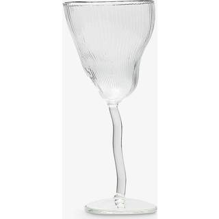 Seletti Glassware - 'Classic on Acid, NYE' wine glass in TRANSPARENT GLASS