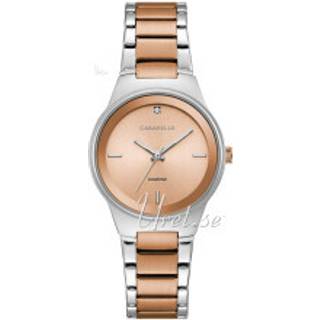 Bulova 45P109 Caravelle Rosa guldfarvet/Rosaguldtonet stål Ø30 mm