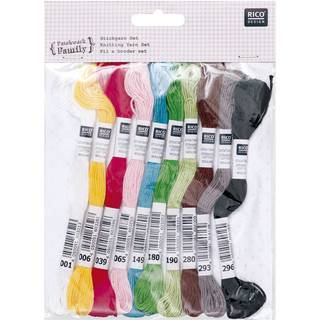 Stickgarn Set - Mehrfarbig