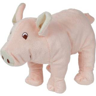 Plyslegetøj Gris 25 cm lyserød