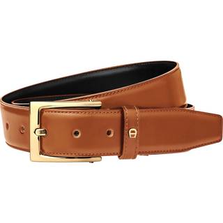 AIGNER Herren Gürtel braun Glattleder