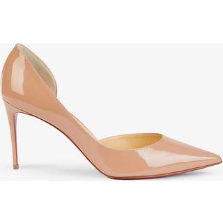 Christian Louboutin Iriza 85 patent leather pumps - beige - EU 42