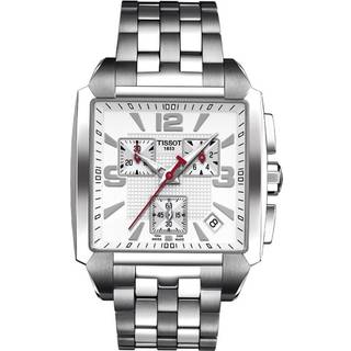 Tissot T005.517.11.277.00 T-Trend Quadrato Hvid/Stål