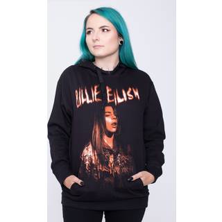 Billie Eilish Hættetrøje Spooky Logo Unisex Black 2XL