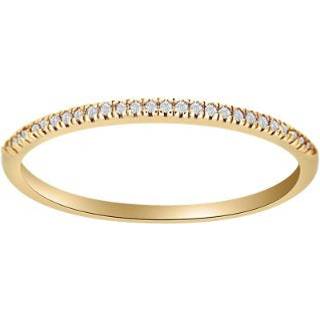 Nordahl - 14 karat guld alliancering med 0.05ct diamanter - 10101050500