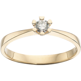 Scrouples Ring - Vida - Guld ring med diamant 0,15ct - 7813,15
