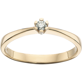 Scrouples Ring - Vida - Guld ring med diamant 0,05ct - 7813,05