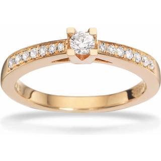 Scrouples Ring - Kleopatra Queen - 14 karat guld ring med 0,22ct diamant - 7535,22