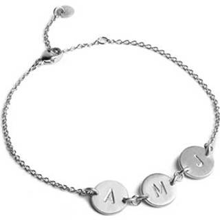 Jane Kønig Lovetag armbånd i sølv med 3 Lovetags