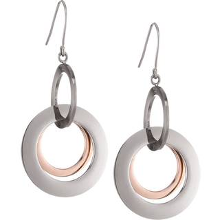 Boccia 0554-03 Titan Damen-Ohrringe Ohrhänger bicolor roségold
