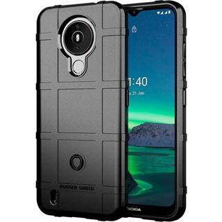 Nokia 1.4 Rugged Shield Series Cover - Sort