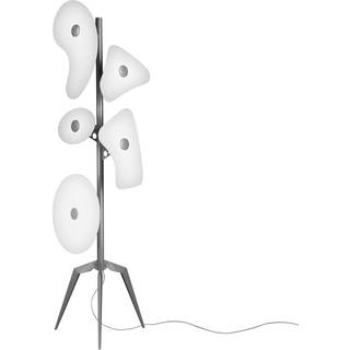 Foscarini - Orbital Floor, White, Excl. Max 5x30W E14 - Standerlamper - Ferruccio Laviani - Hvid