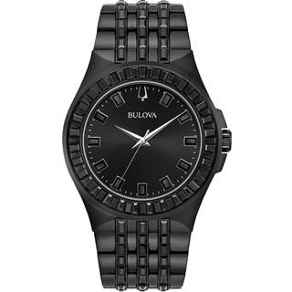 Bulova 98A240 Sort/Stål Ø42 mm