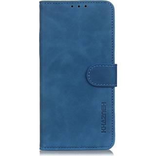 Nokia 1.4 KHAZNEH Imiteret Læder Cover m. Pung - Blå