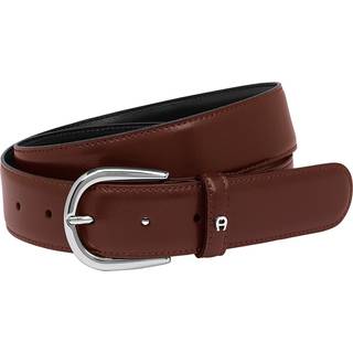AIGNER Herren Gürtel rot Glattleder