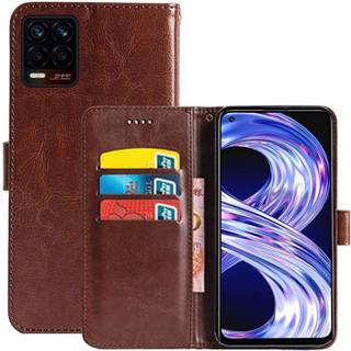 Wallet Cover 3-kort Realme 8 Pro  - brun
