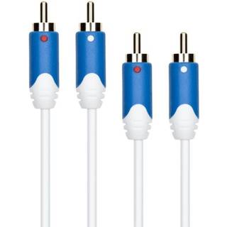 Luxorparts Lydkabel 2x RCA - 0,5 m