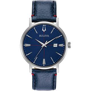 Bulova 96B293 Classic Blå/Læder Ø39 mm