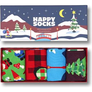 Happy socks 4-pak Santas Workshop Socks Gift Set - Mixed - Str 41/46