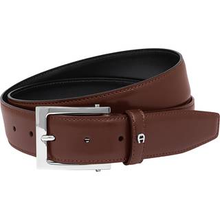 AIGNER Herren Gürtel rot Glattleder
