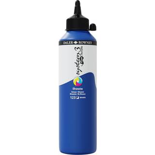 System 3 Fluid Acrylic - 500ml. Ultramarine