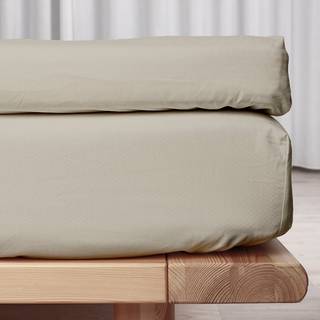 Night & Day Percale kuvertlagen sand 180x200 cm